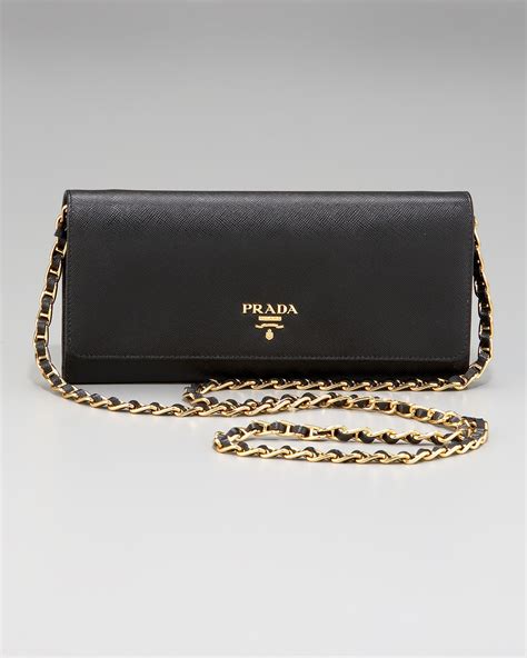 prada wallet with chain|prada billfold wallet.